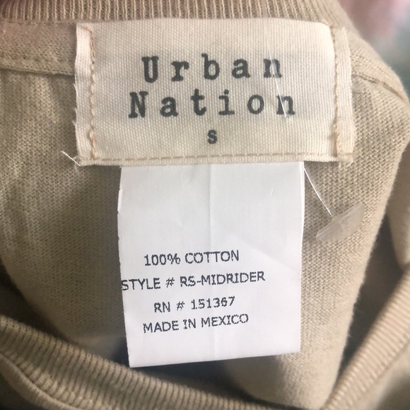 Midnight Rider NWOT Distressed Motorcycle Tee - Picture 5 of 6